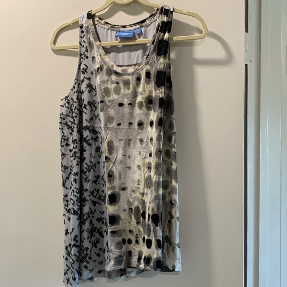 Simply Vera by Vera Wang M beaded tank top
